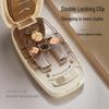Multi-functional Pill Cutter & Divider with Storage – Portable 2, 3, & 4-Way Pill Dispenser Box Gadget