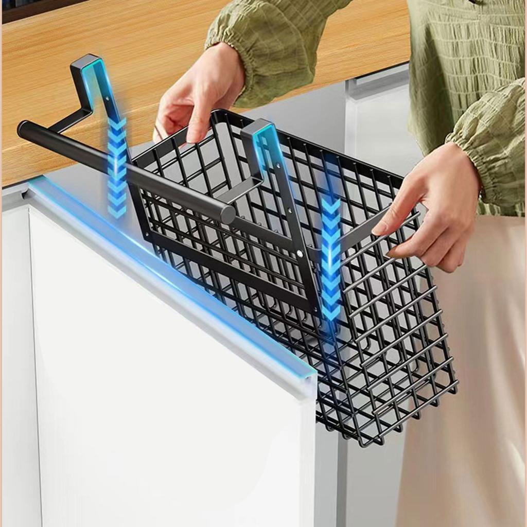 Über-Schranktür-Organizer Aufbewahrungskorb mit verstellbaren Höhen für Küche und Bad Heimorganisationswerkzeug