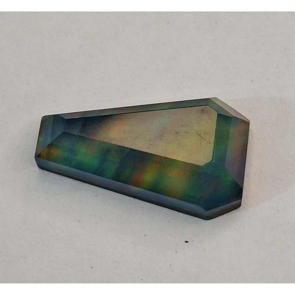 Natural Australian Fire Opal 7-9 Ct Fancy Cut Certified Beautiful Gemstone