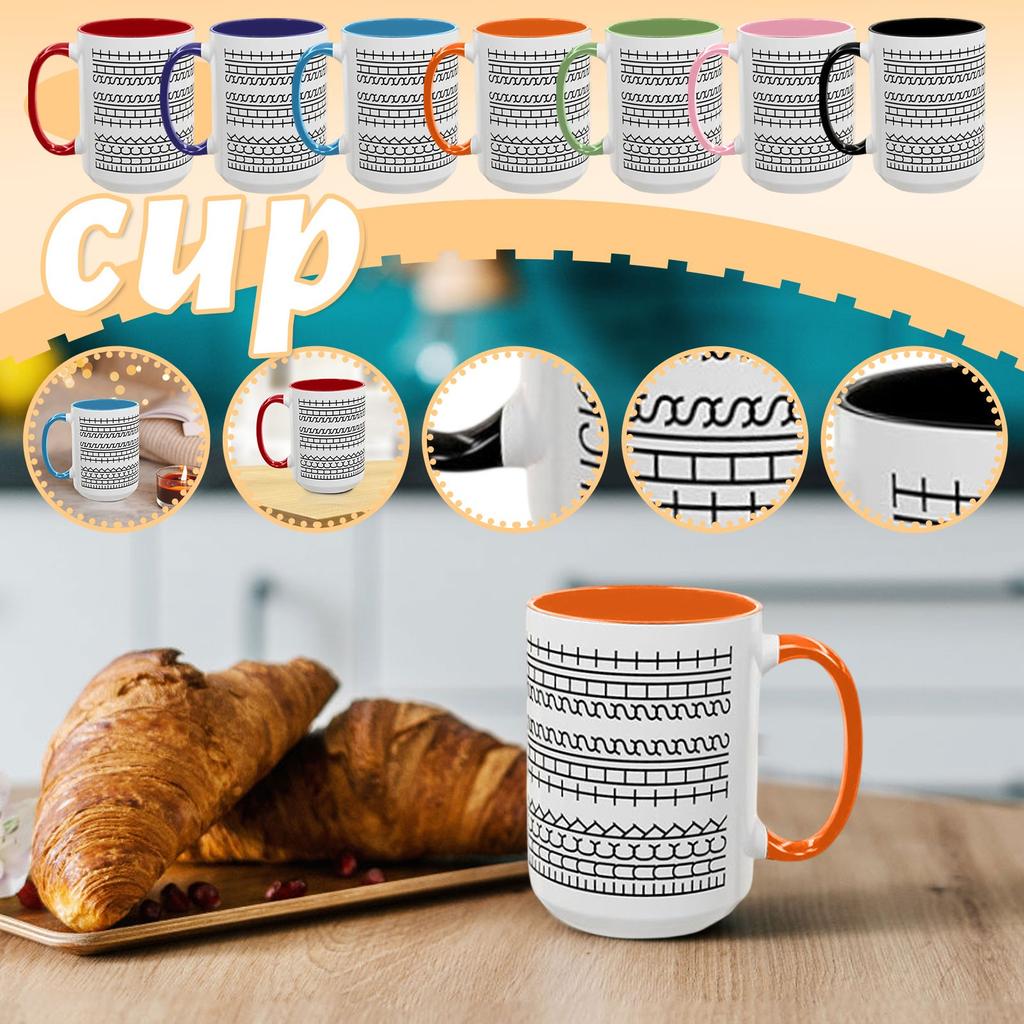 This Hidden Message Coffee Mug Creative New Ceramic Kitchen Fun Black Coffee Cup