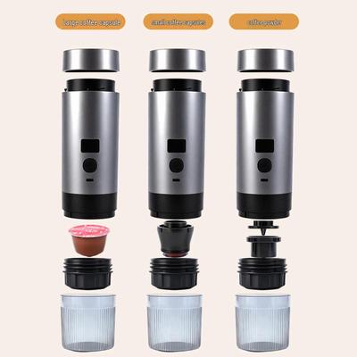 Rechargeable Three-in-One Portable Espresso Capsule Coffee Machine for Travel