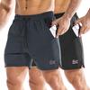 Stretchy Training Shorts with Vent Perfect for Gym Strength and Fitness Dark Size Men's Breathable, Sweat-Wicking, Quick-Drying, Holes, Wear,
