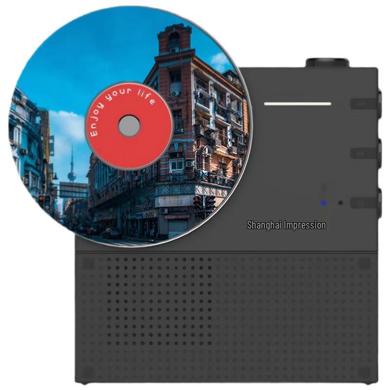 

HYUNDAII Retro Record Player Bluetooth Speaker