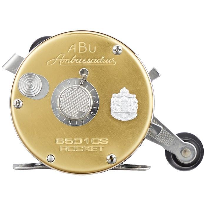 AbuGarcia Ambassadeur 6501CS Rocket Champagne Gold (Left Hand) Round Baitcasting Reel
