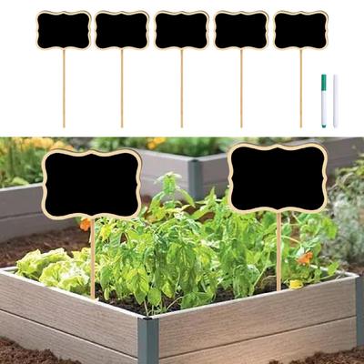 5 Pieces Garden Markers Plant Labels Signs Versatile Gardening Weatherproof Tags,