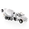 DIECAST MASTERS Kenworth T880 SBFA with McNeilus BridgeMaster Mixer White Cab 71081 -