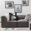 Black Grey Skull Face Día De Los Muertos Pillowcases Novelty Pillow Case For Sofa Home Decor Soft Pillow Cover
