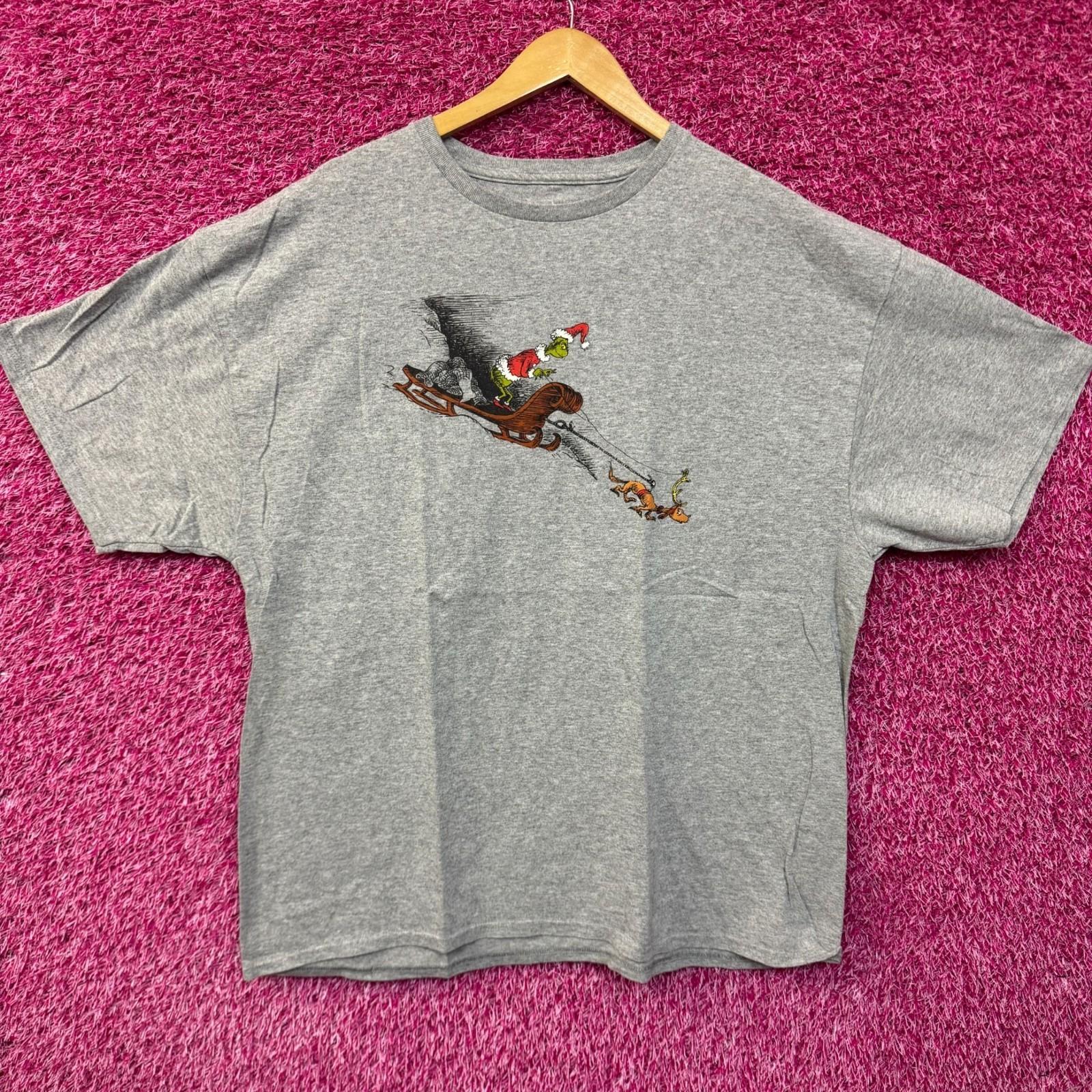 The Grinch Saving Christmas Sled shirt size 2XL XXXL