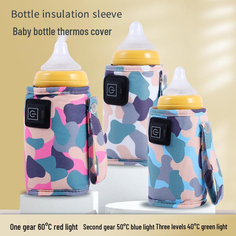 Universal Portable Baby Bottle Insulated Sleeve - Constant Temperature Outdoor Milk Warmer