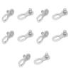 5pairs Bicycle Missing Link Rustproof Steel Quick Release Link Corrosion Resistant Easy Installation Bike Chain Link