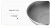 Supor Honeycomb Non-stick 316 Stainless Steel Wok with Large Spoon