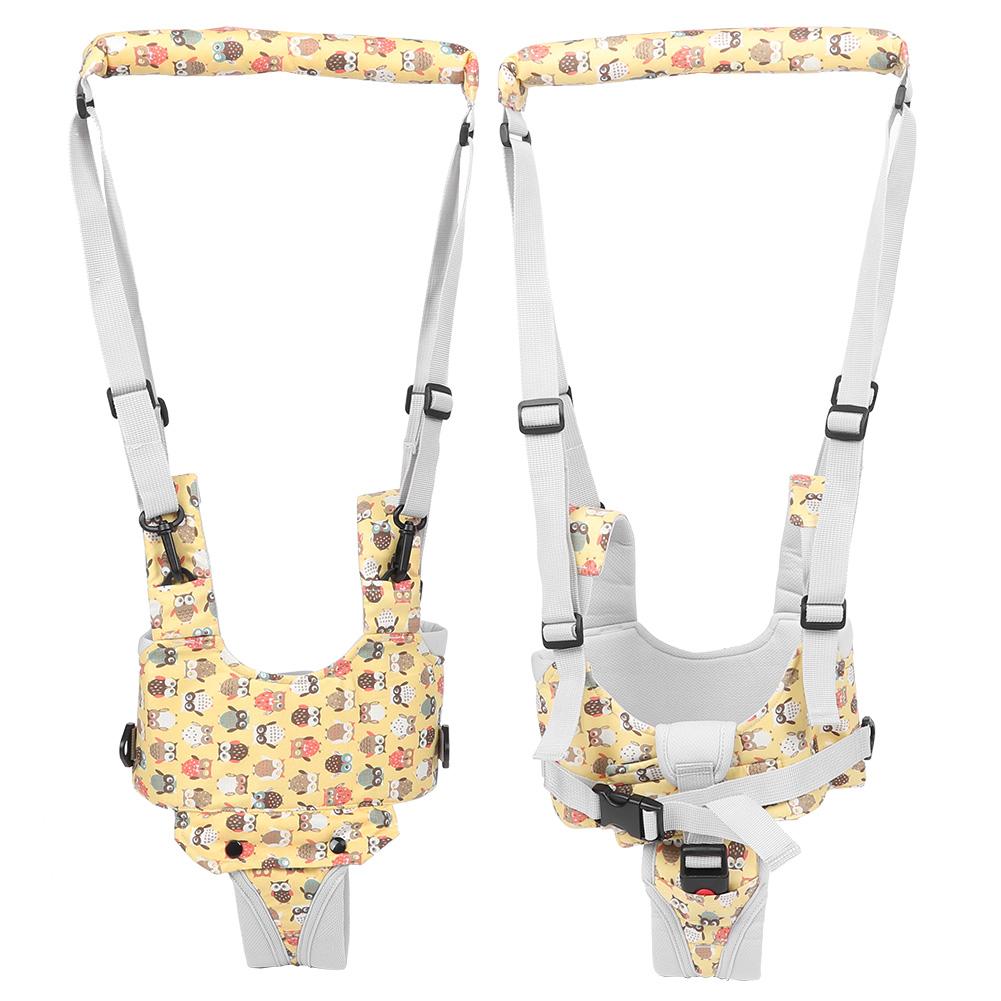 Baby Adjustable Walker Harness Toddler Safety Learning Walking Assist BeltLight Yellow