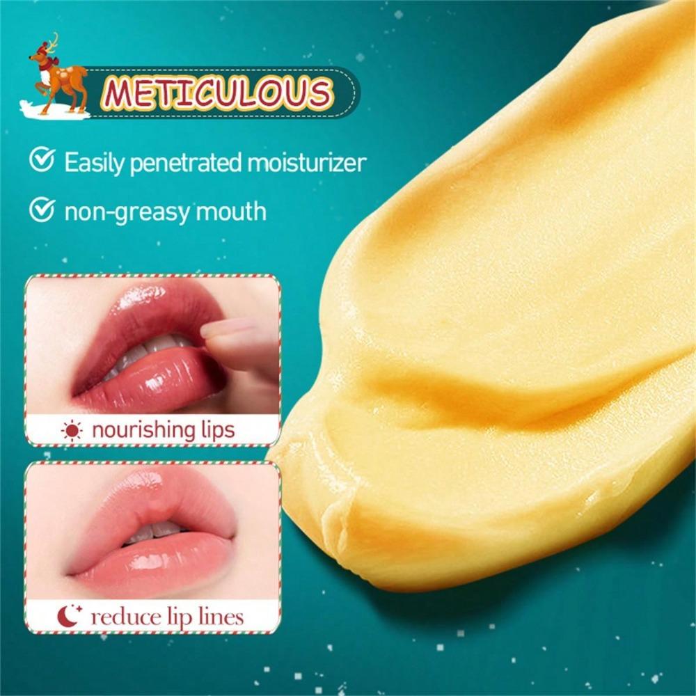 Natural Honey Anti-cracked Lip Balm, Anti-cracked Lip Balm In Autumn and Winter, Long-lasting Moisturizing, Ideal Gift for Your Family