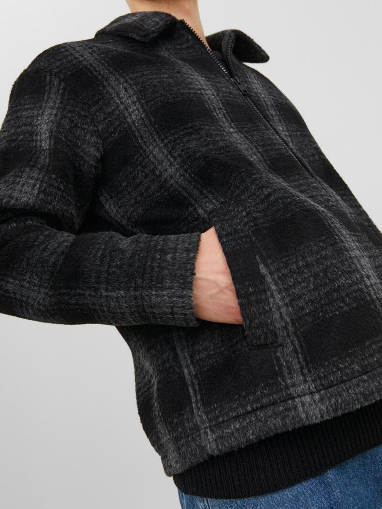 Jack & Jones Jorcole Jacket Ln (12238915) Jcolunar Fleece Jacket Sn (12239038) Black