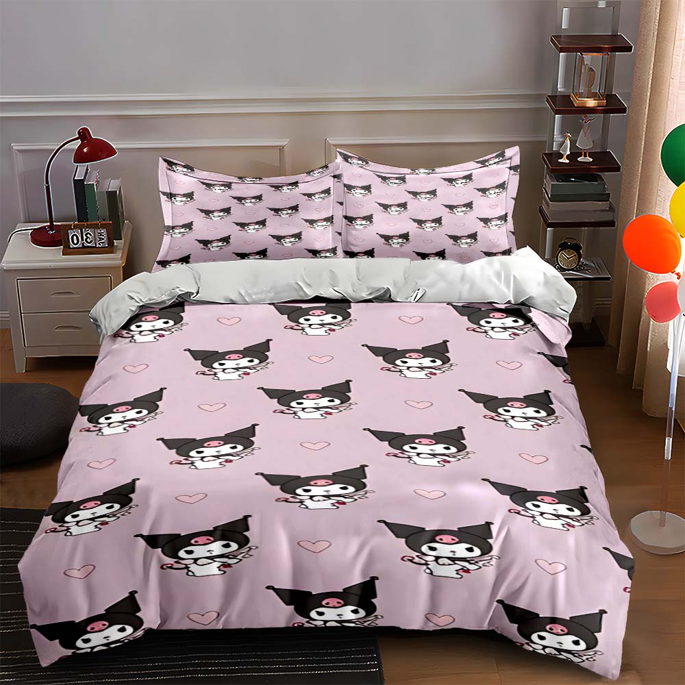 

Cartoon character hearts Bedding Duvet cover sets Duvet covers Pillowcases gifts (1 * Duvet Cover 2 * Pillowcases, without duvet insert) 135x200cm