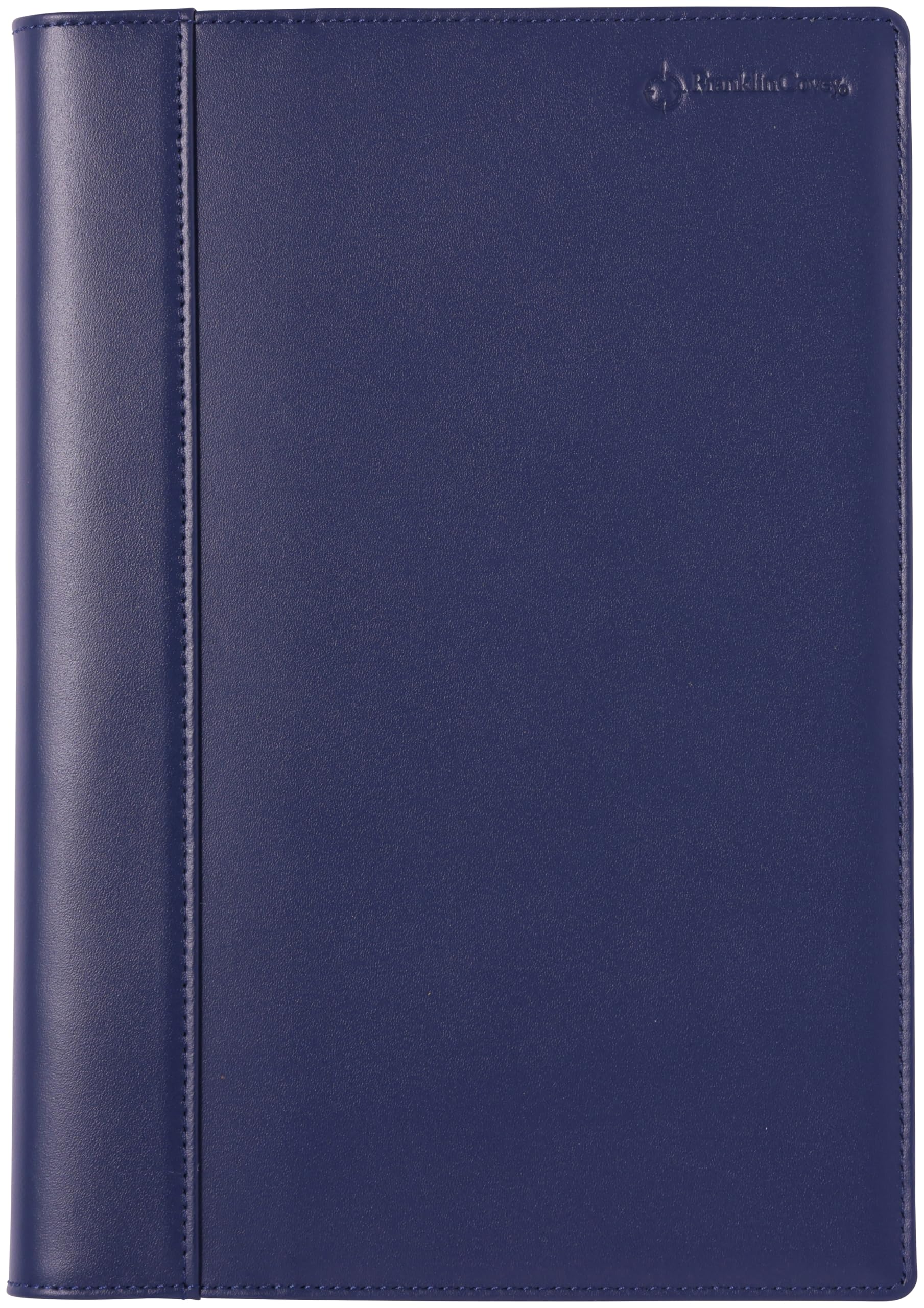 Franklin Planner B6 Organizer 1-Page-Per-Day Leather January 2025 Start Navy 86311
