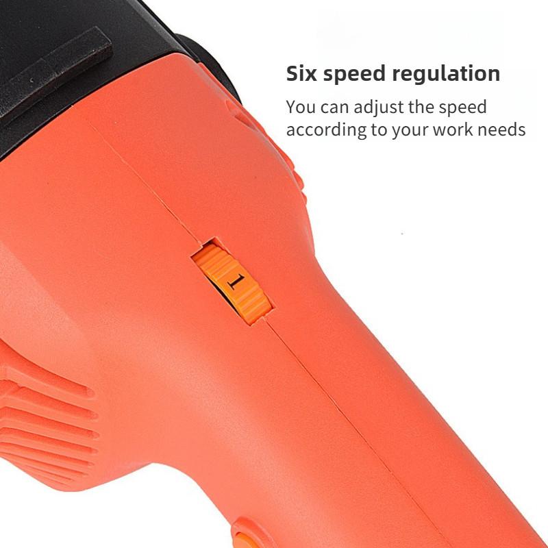 1400W Portable Multifunctional Electric Polisher Handheld Waxing Machine Household Car Flat Polishing Power Tool