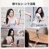 Ulanzi MA30 Smartphone Mini MagSafe Stand Handheld Selfie Smartphone Mobile Phone Adjustable Tabletop Ideal for Live and Video Metallic Gray Tripod,