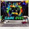 Gamers Paradise Tapestry Colorful Bold and Energetically Unique Wall Art for an EyeCatching Gaming Decor Statement