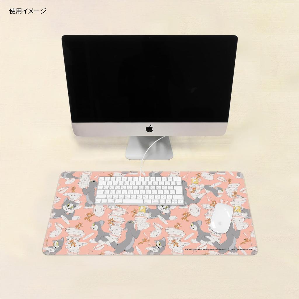 Gourmandise Tom and Jerry Desk Mat Pink TMJ-241PK