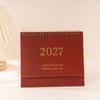 Foldable 2027 Desktop Desk Calendar Portable Flip Calendar Table Calendar  Table Decorations