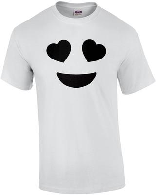 Hjärta Leende Ansikte T-shirt