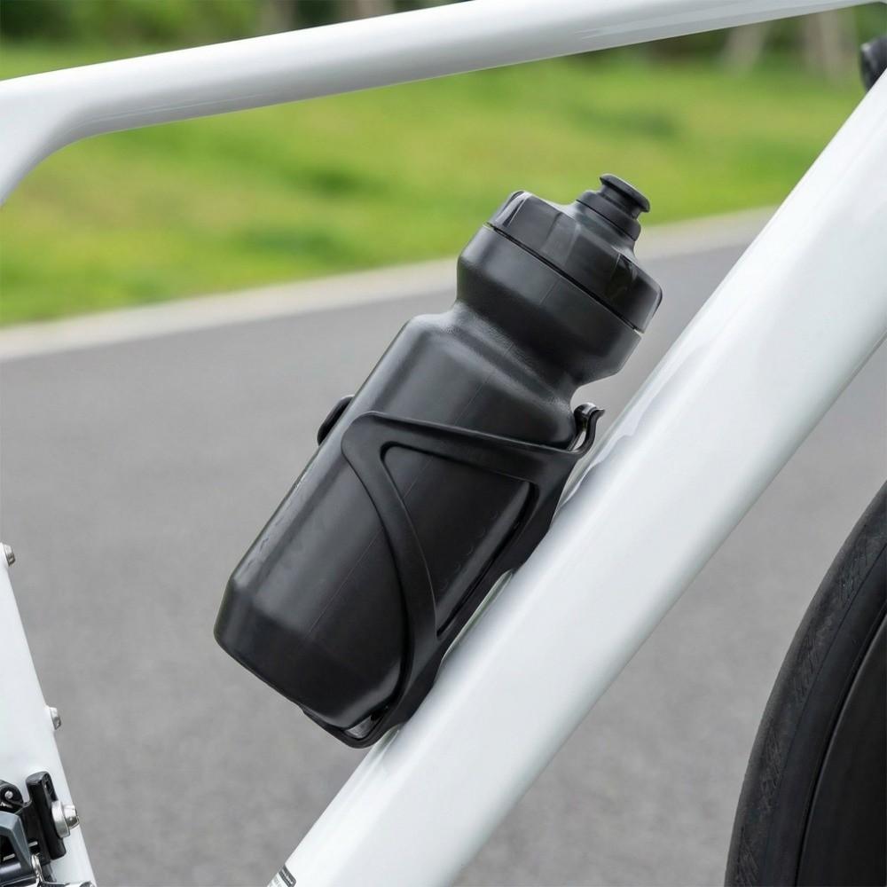 610ML Bike Water Bottle Nozzle Squeeze Fitness Water Bottle PP5 Leak-Proof Cycling Water Bottle for Mountain and Road Bikes