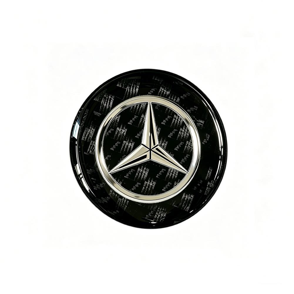 Car Center Console Multimedia Control Knob Decorative Cover Sticker For Mercedes-Benz GLC X253 X254 C-Class W205 W206 A-Class W1 ZK9