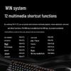 Rapoo V500PRO 104-Key Wired Mechanical Keyboard