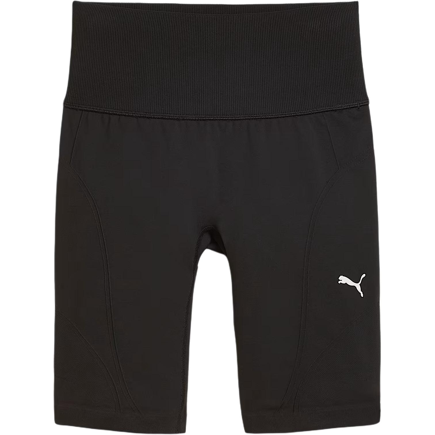 Женские пятиточечные велосипедные шорты Puma Slim Fit с логотипом и эластичным поясом 524386-51 XS