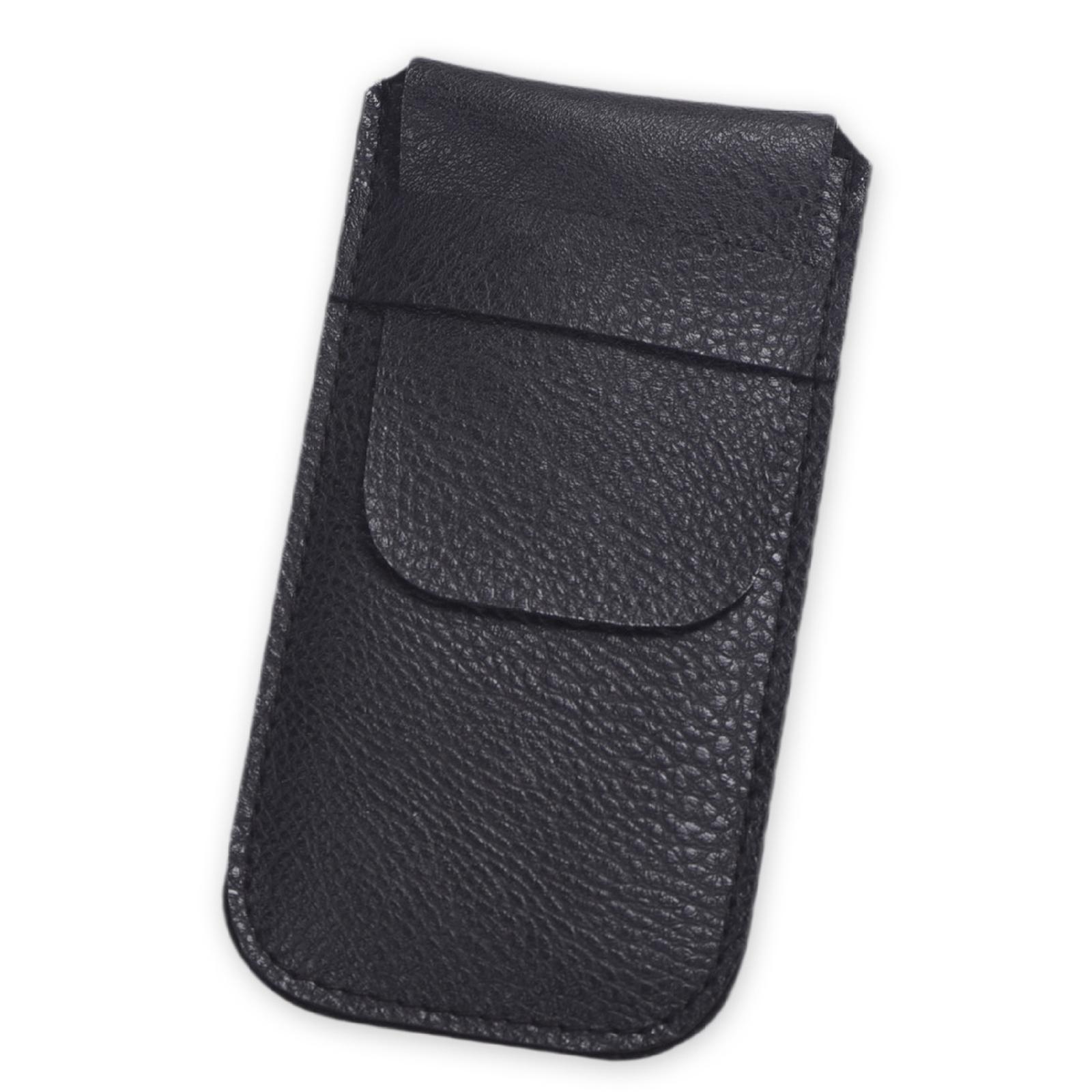 

Дорожные чехлы для часов из ПУ, удобные органайзеры для хранения, защита для механических часов, подходят для путешествий и повседневного использования чёрный