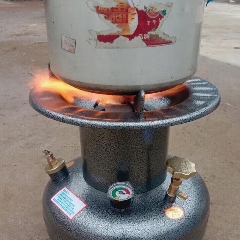 Portable High-Pressure Diesel & Gasoline Camping Stove