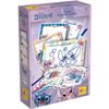 Drawing Studio Pocket - Stitch - LISCIANIGIOCHI - Drawing Kit - Erasable Boards - Markers Included - From 3 Years