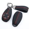 Key Fob Cover for Leapmotor T03 S01 C11 C01 with Keychain Silicone Full Coverage Protective Case Anti-Scratch Guard Shockproof Protection