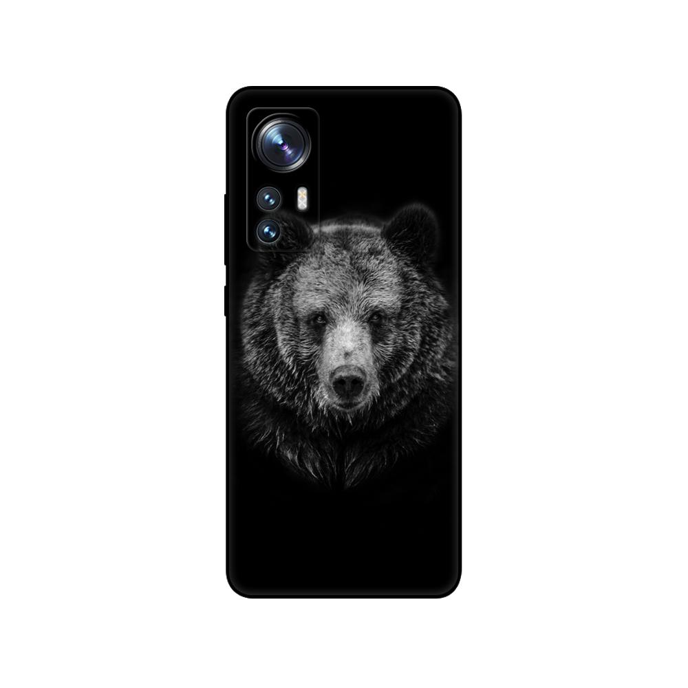For Xiaomi 12 Case For Xiaomi 12 Pro Case Silicon Back Cover For Xiaomi Mi 12 Xiaomi  Mi 12X 12 Lite Bumper Funda Black Tpu Case
