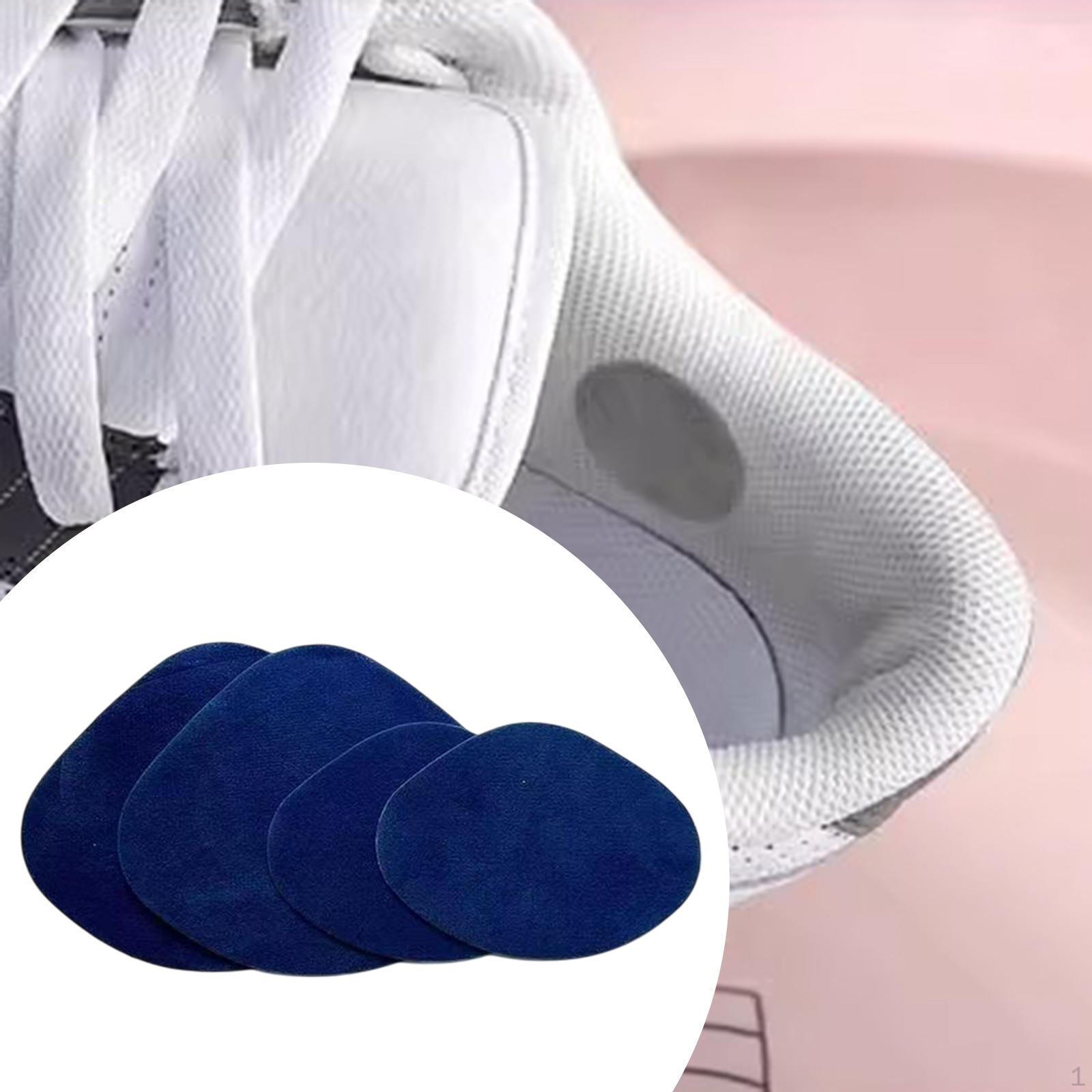 

4 шт. заплатки для ремонта каблуков обуви для мужчин и женщин, самоклеящиеся, удобные внутри