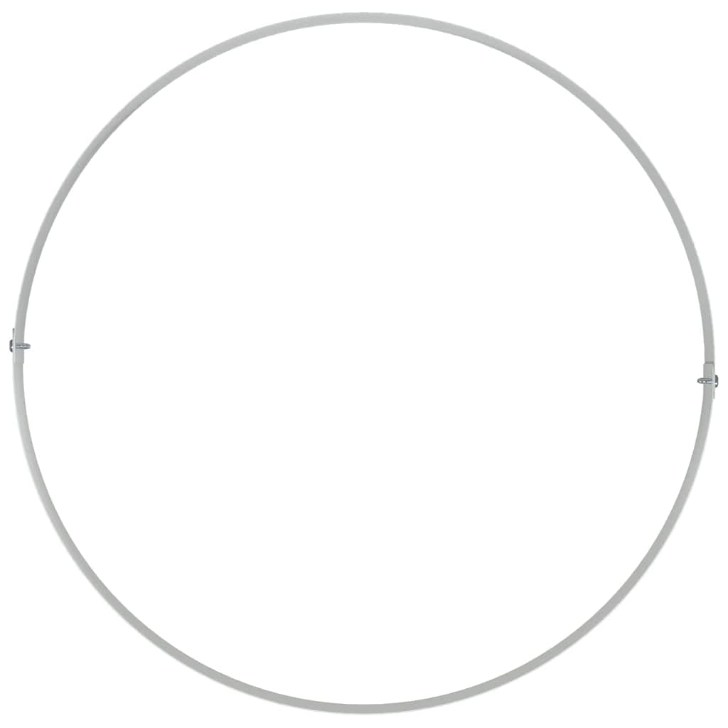 Plant Ring White 40 X 40 X 20 Cm Cold Rolled Steel
