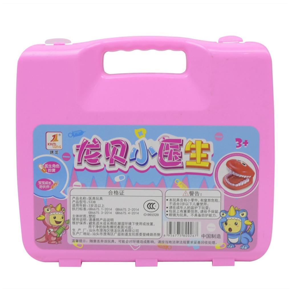 Children's Oral Dentist Play House Toy Set Simulation Dentist Suitcase