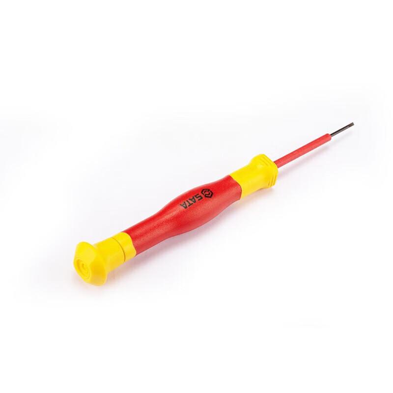 SATA VDE Insulated Slotted Miniature Screwdriver