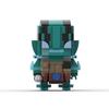 Compatible with Building Blocks Creative MOC Set Diy Assembly Abrahamsa Square Head Building Block Model Desktop Ornaments