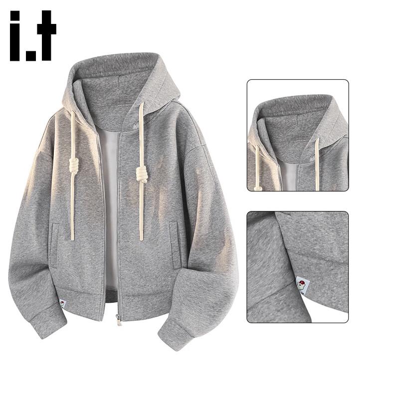 

:CHOCOOLATE Women s Relaxed Hooded Cardigan Sweatshirt XL