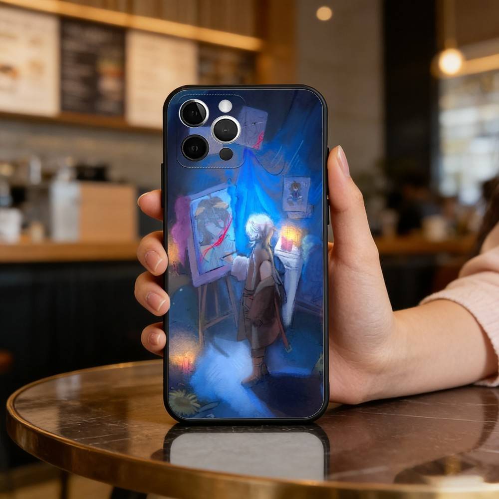 

Game D-Date With Death Soft Silicone Black Cover,Phone Case For iPhone 17,16,15,14,13,12,11 Plus,Pro Max,XS iPhone11PROMAX