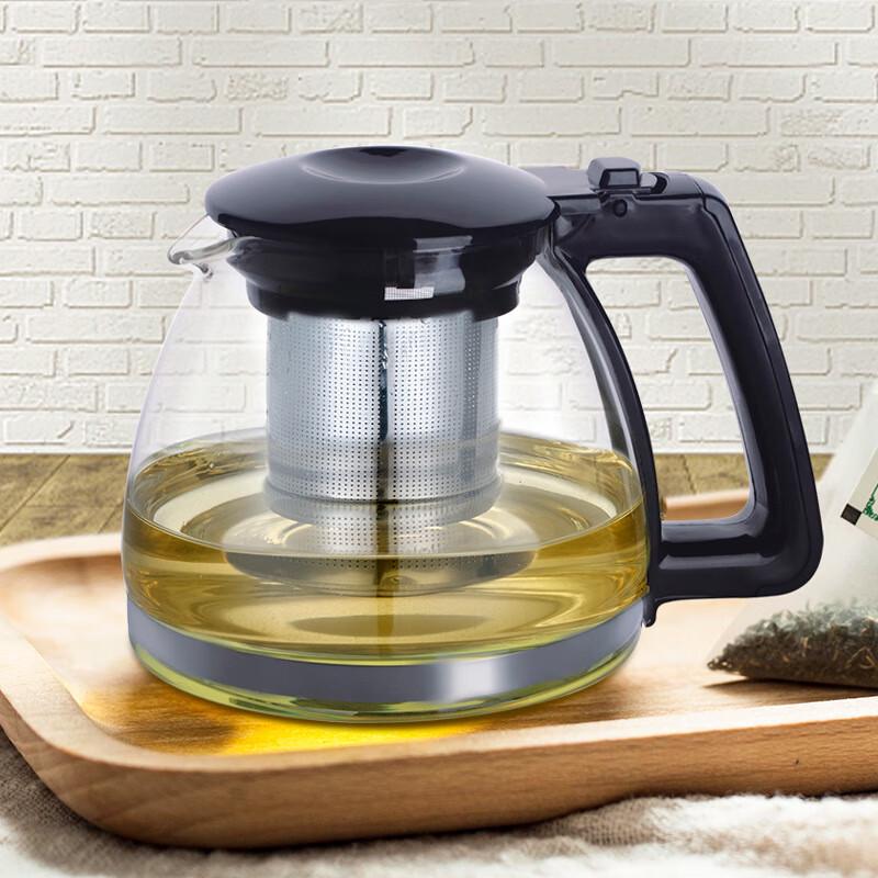 ZISIZ Glass Teapot with Filter
