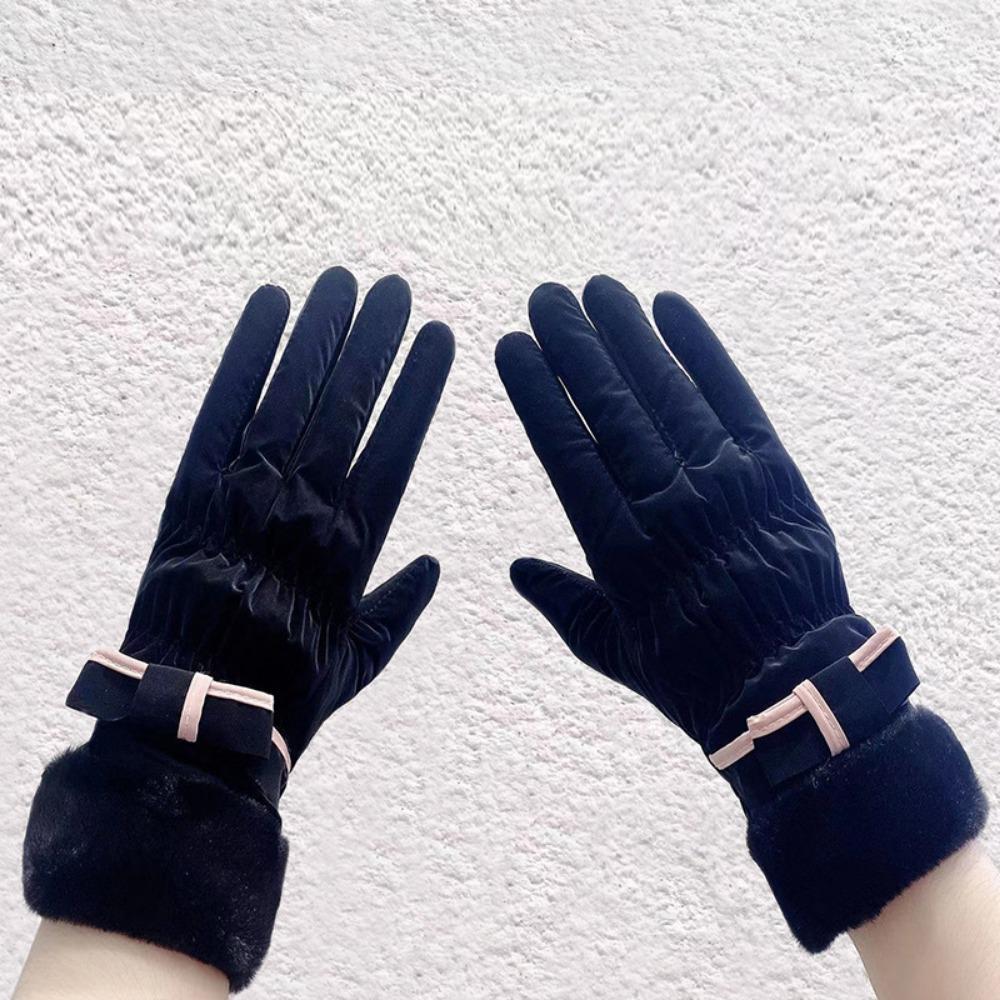 Fashion Snow Ski Gloves Anti-skid Full Finger Gloves New Touch Screen Gloves