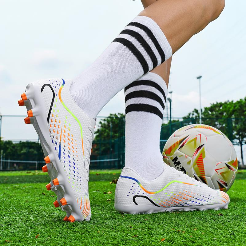 Unisex 32-46 Mens Football Shoes Training Artificial Captain Football Shoes for Kids