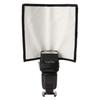 Portable Bounce Reflector With Rotatable Flash Bounce Panel For DSLR Flash Diffuser Light Optimization