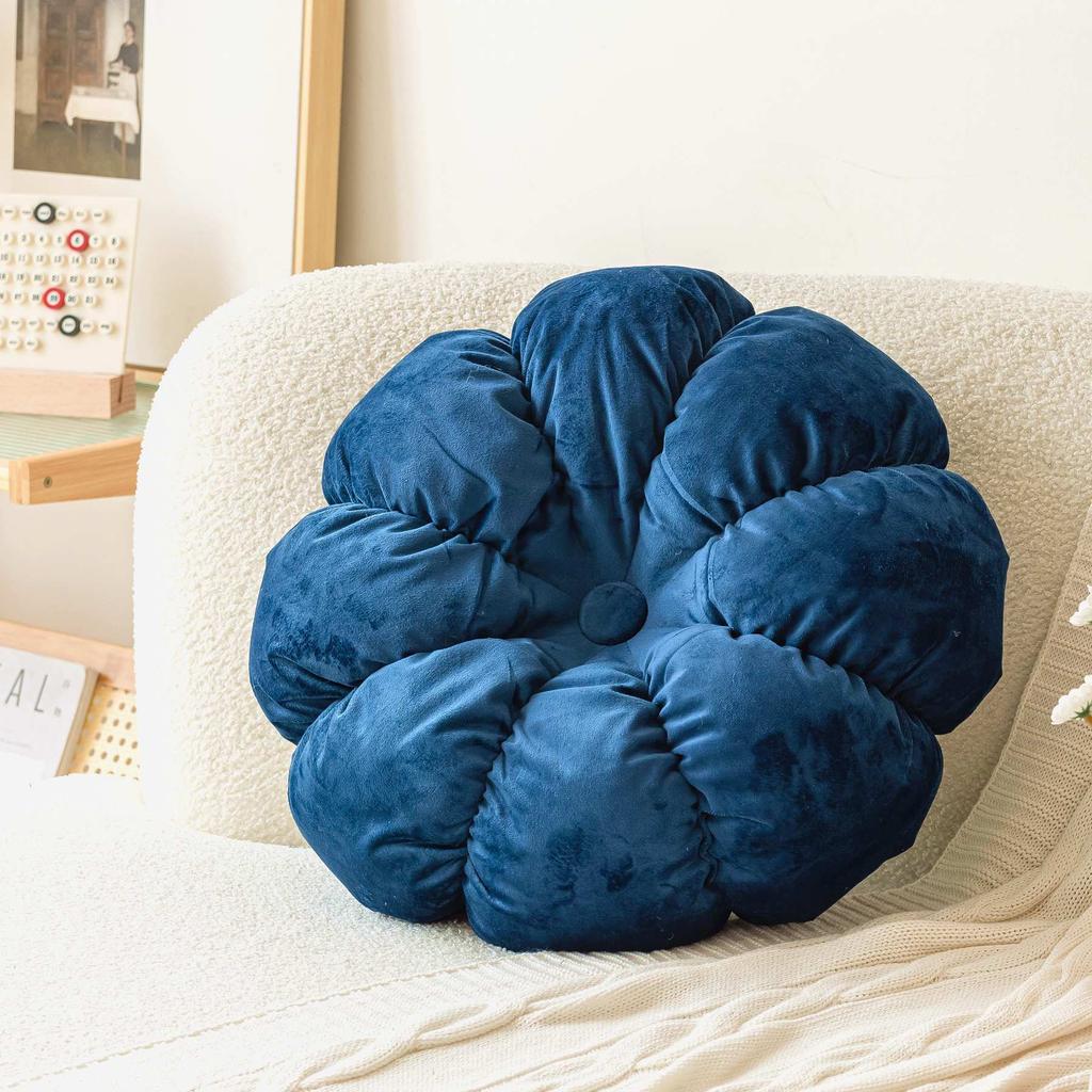 Dopamine-style Internet Celebrity Eight-petal Sofa Pillow Cushion Ins Bay Window Pillow Bedroom Balcony Decoration Cushion