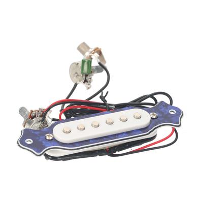 Pickup per chitarra elettrica Set di pickup per chitarra pronto per l'installazione con regolazione del tono del volume jack da 6,35 mm