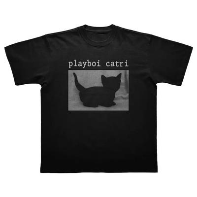 Playboi Carti Čierna Mačka Tričko Tričko WLR Albumové Turné Merch - Všetky Veľkosti PA1310_21 Unisex Tričko