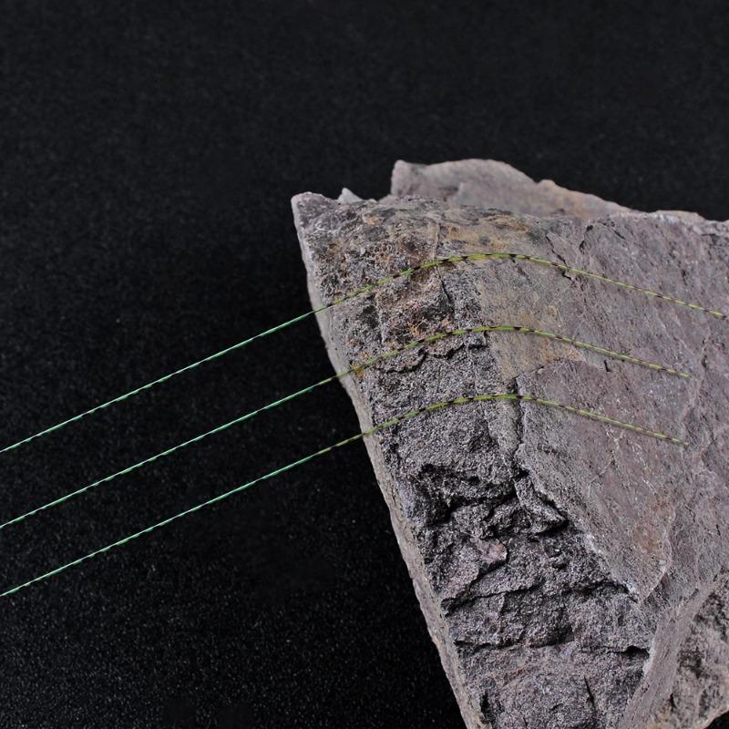 120M Färgglad Super Osynlig Fläckig Fiskelina Monofilamentlina Fläckig Fluorkarbonbelagd Karpfiskelina Pesca